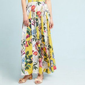 Anthropologie Rococo Aprile Maxi Skirt